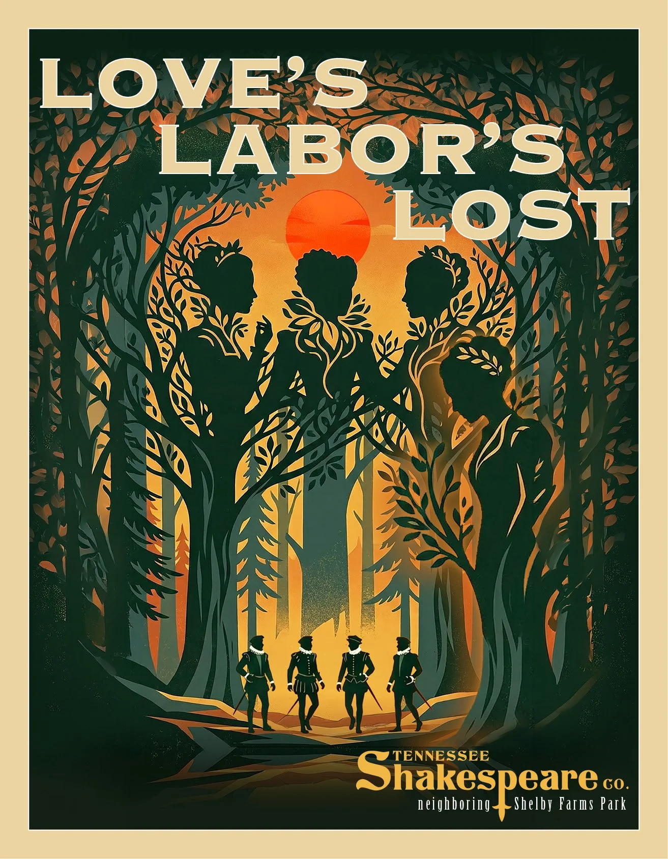 Orion Financial Free Concert Series: Shakespeare at the Shell Presents Love’s Labor’s Lost — Overton Park Shell