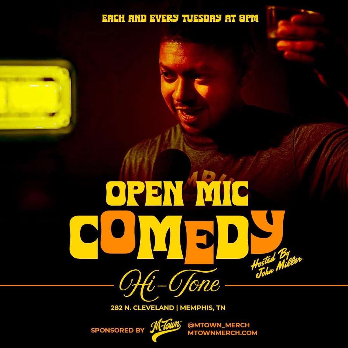 Open Mic Comedy Night [small room-downstairs] — Hi Tone