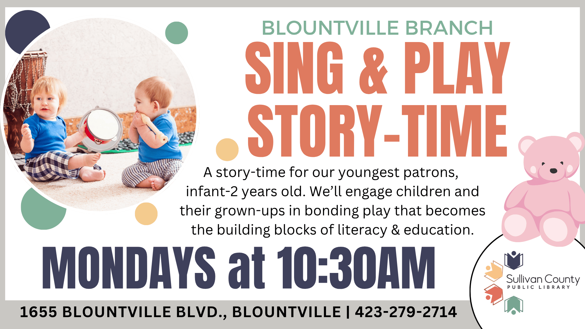 Blountville: Sing and Play Story-Time