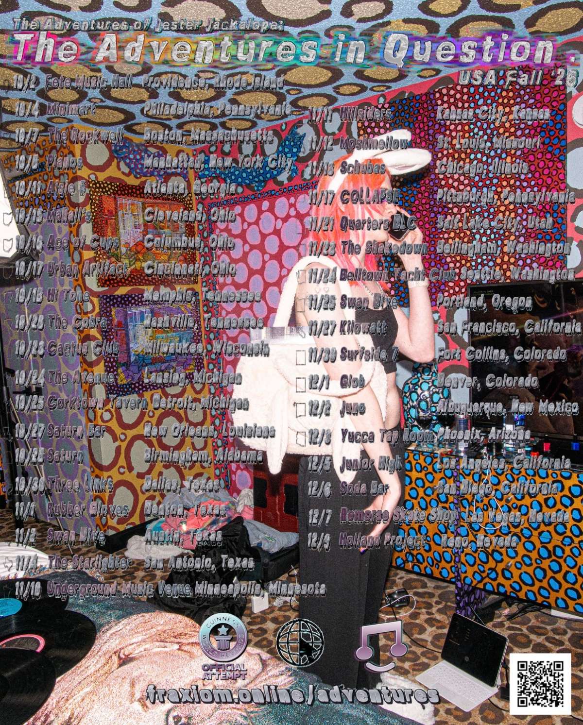 Fraxiom [Small Room-Downstairs] — Hi Tone