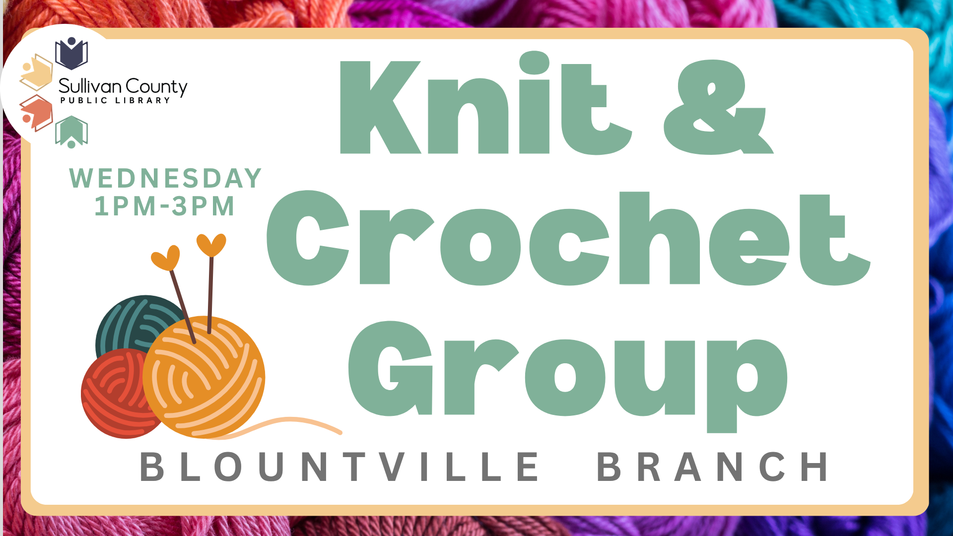 Blountville: Adult Knit & Crochet Group