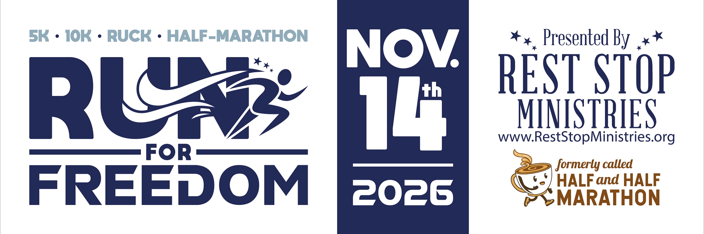 Run for Freedom, 5K and 10K, + Ruck