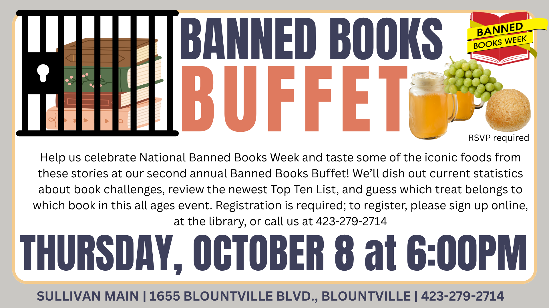*Blountville: Banned Books Buffet