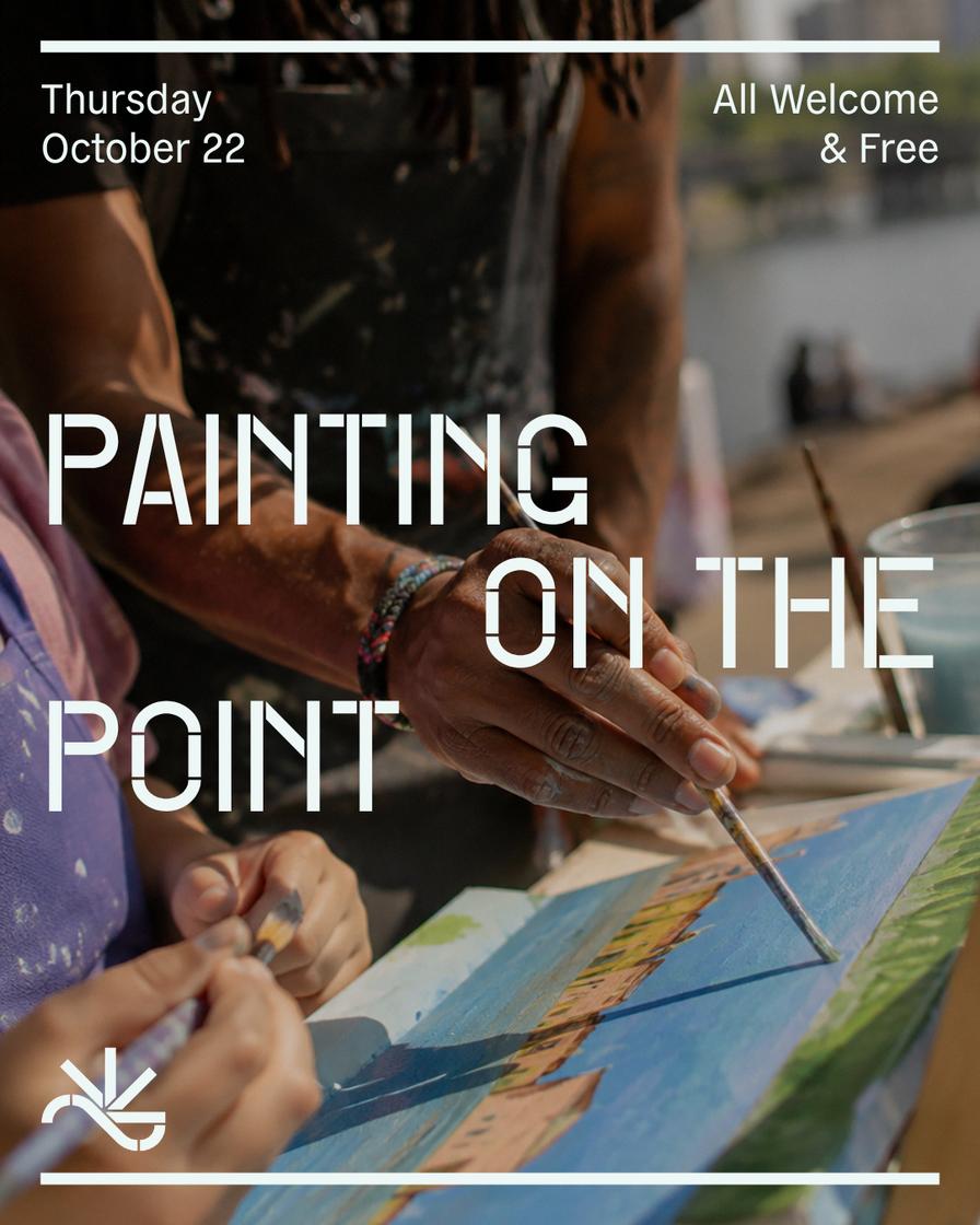 Painting on the Point at Wasioto Park