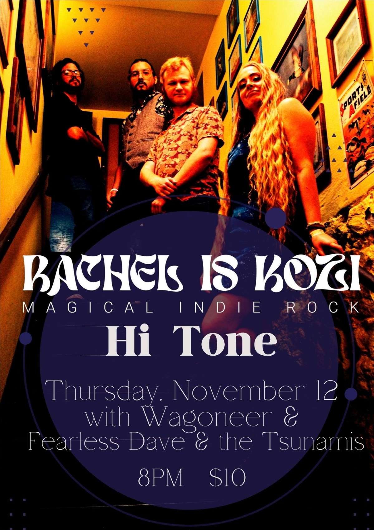 Rachel is Kozi / Wagoneer / FDAT [Big Room-Upstairs] — Hi Tone