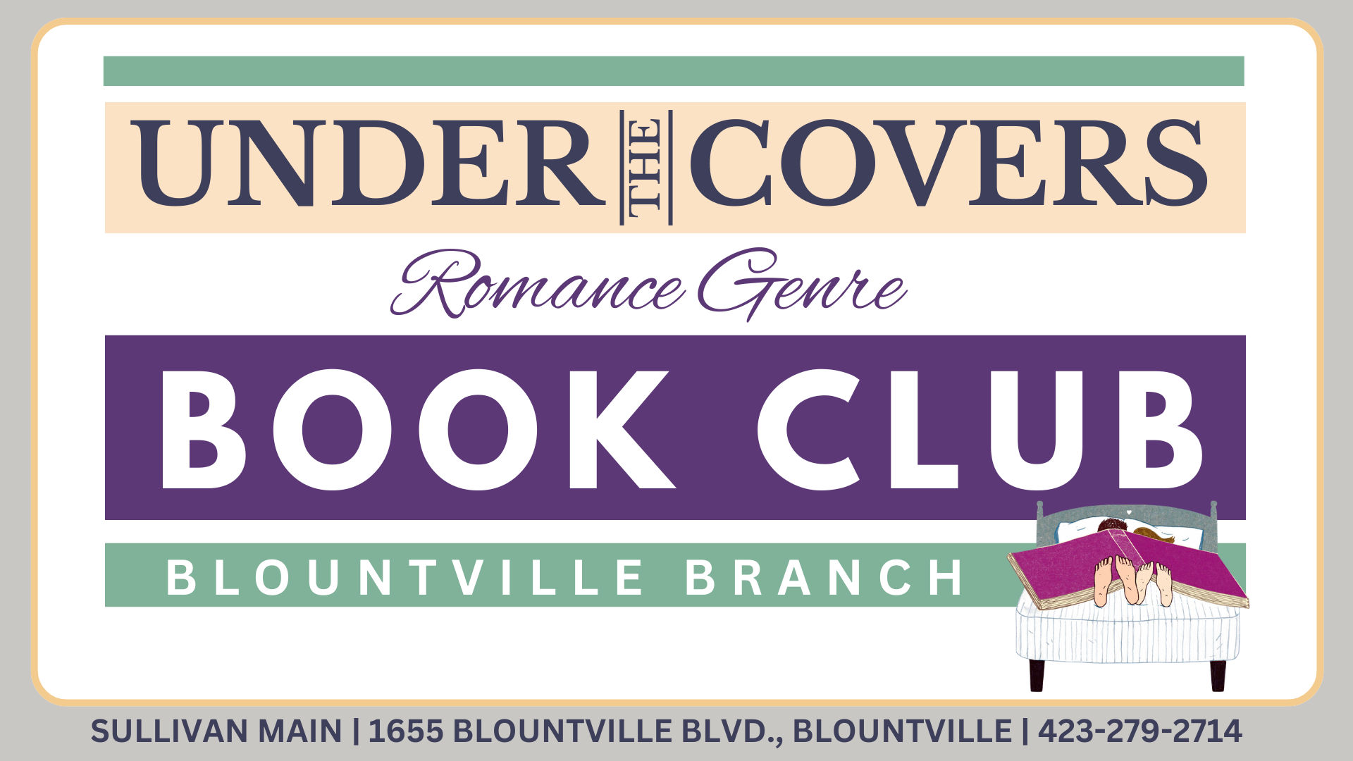 Blountville: Under the Covers Romance Book Club