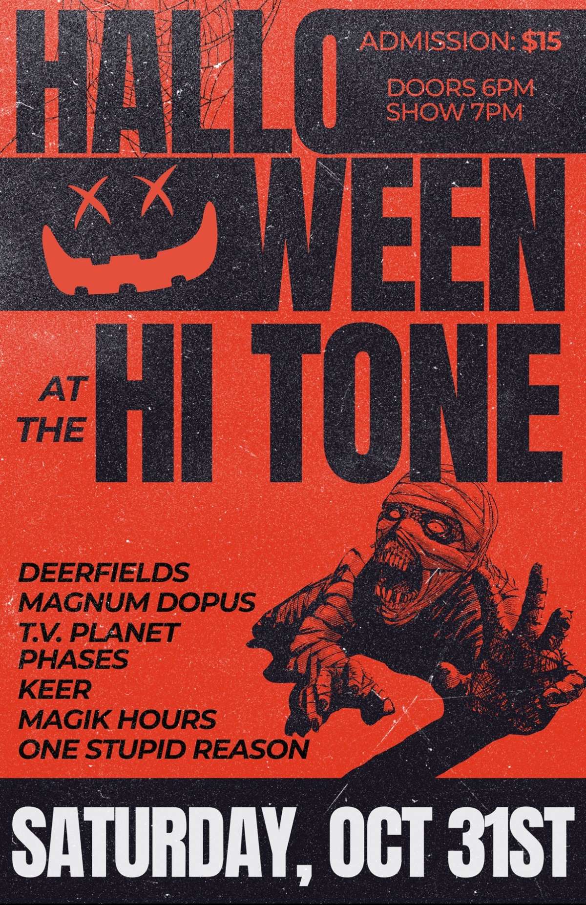 Halloween at Hi Tone [Big Room-Upstairs] — Hi Tone