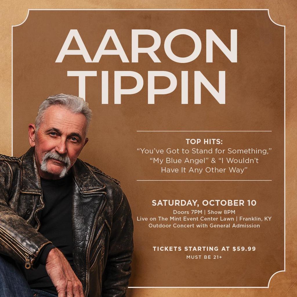 Aaron Tippin Live at The Mint Gaming Hall